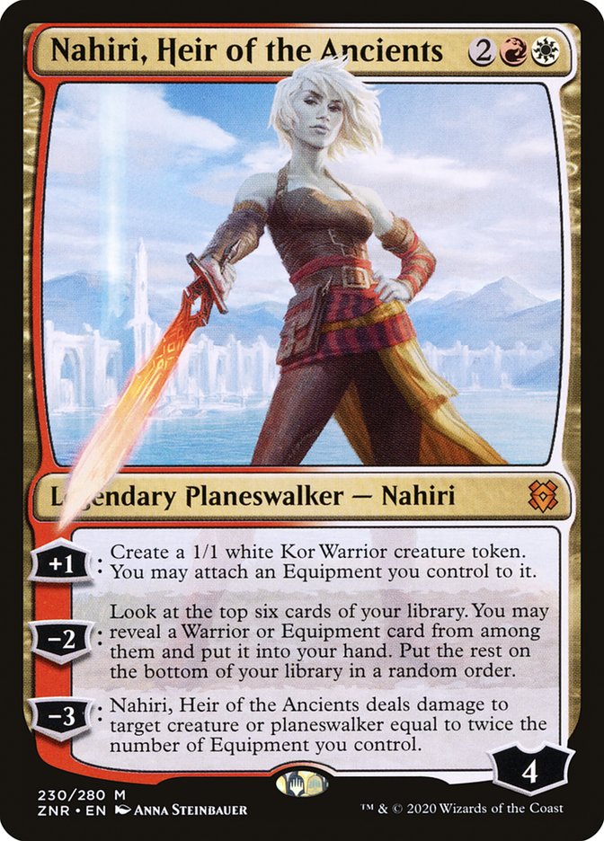 Nahiri, Heir of the Ancients [Zendikar Rising] | RetroPlay Games