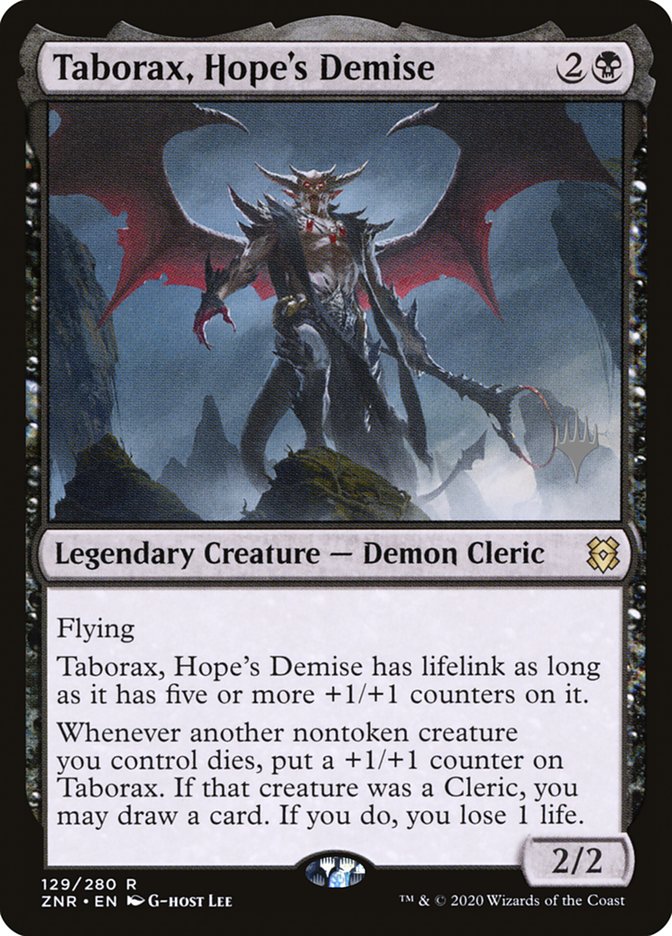 Taborax, Hope's Demise (Promo Pack) [Zendikar Rising Promos] | RetroPlay Games