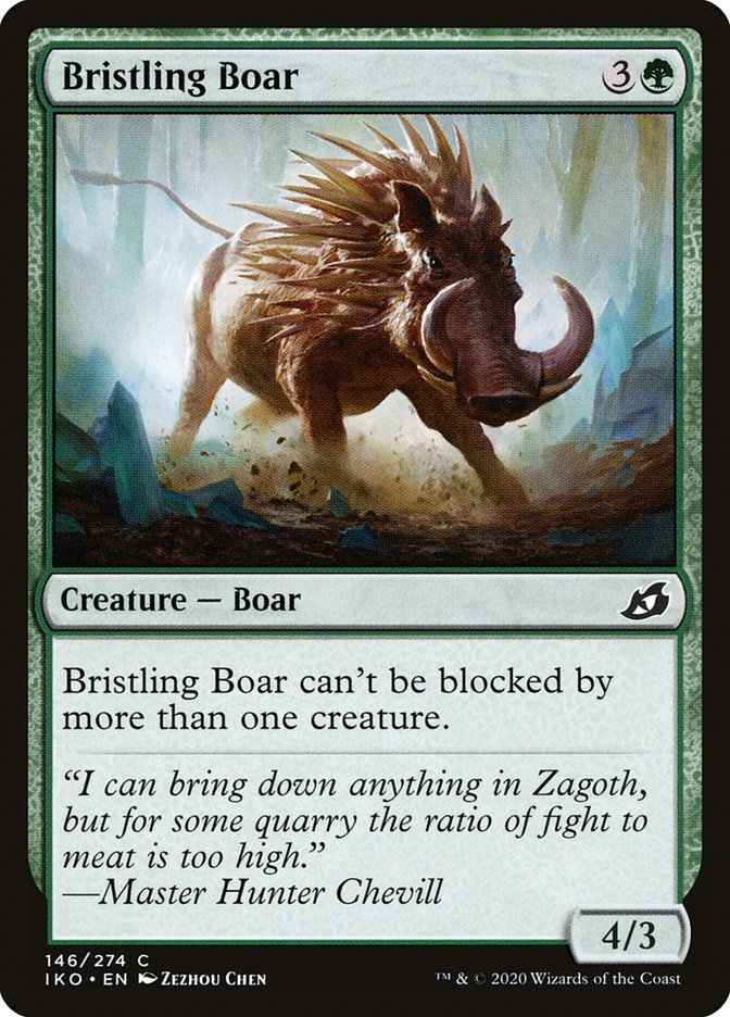 Bristling Boar [Ikoria: Lair of Behemoths] | RetroPlay Games