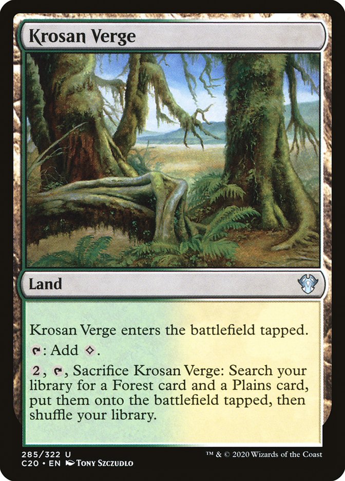 Krosan Verge [Commander 2020] | RetroPlay Games