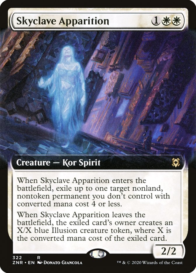 Skyclave Apparition (Extended Art) [Zendikar Rising] | RetroPlay Games