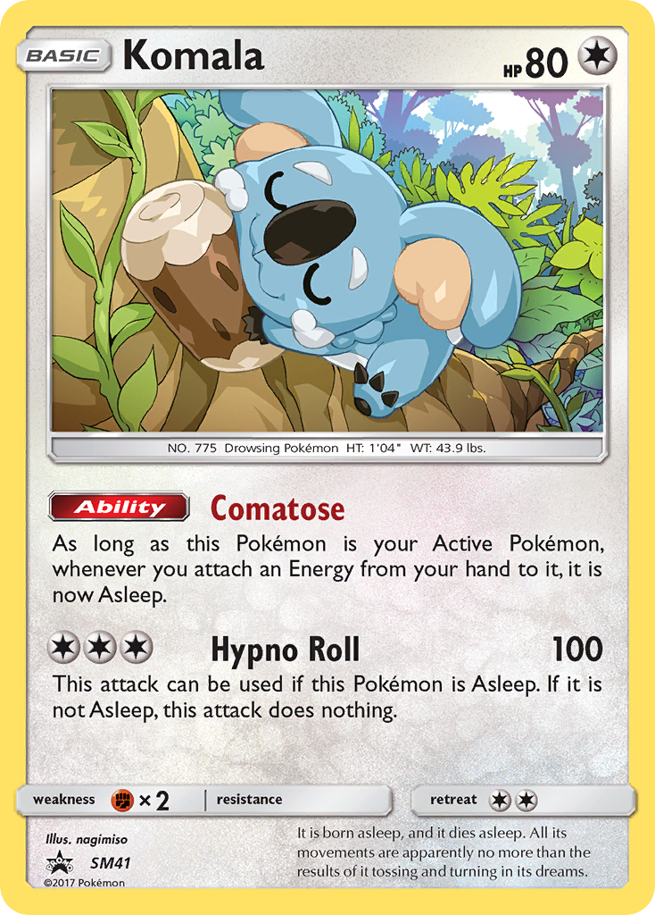 Komala (SM41) [Sun & Moon: Black Star Promos] | RetroPlay Games