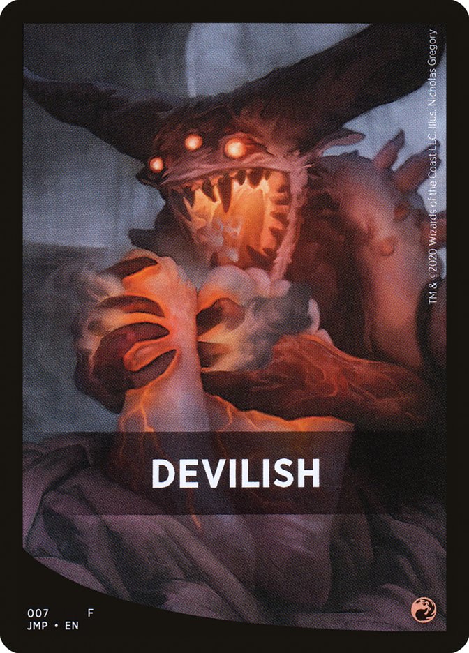 Devilish Theme Card [Jumpstart Front Cards] | RetroPlay Games