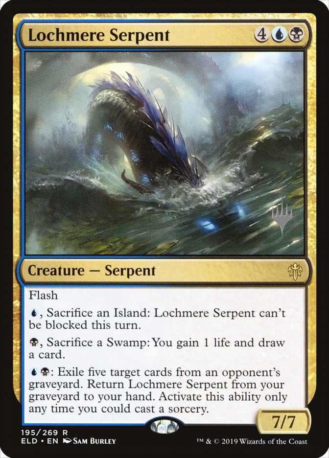 Lochmere Serpent (Promo Pack) [Throne of Eldraine Promos] | RetroPlay Games