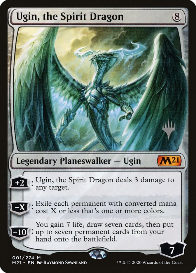 Ugin, the Spirit Dragon (Promo Pack) [Core Set 2021 Promos] | RetroPlay Games