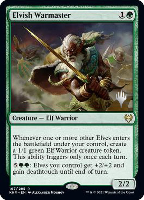 Elvish Warmaster [Kaldheim Promo Pack] | RetroPlay Games