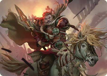 Eomer of the Riddermark Art Card [The Lord of the Rings: Tales of Middle-earth Art Series] | RetroPlay Games