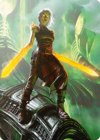 Nahiri, the Unforgiving Art Card [Phyrexia: All Will Be One Art Series] | RetroPlay Games