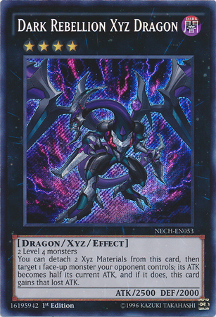 Dark Rebellion Xyz Dragon [NECH-EN053] Secret Rare | RetroPlay Games