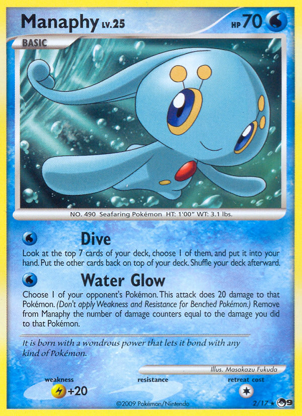 Manaphy (2/17) [POP Series 9] | RetroPlay Games