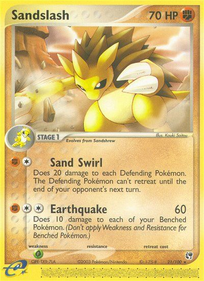 Sandslash (21/100) [EX: Sandstorm] | RetroPlay Games