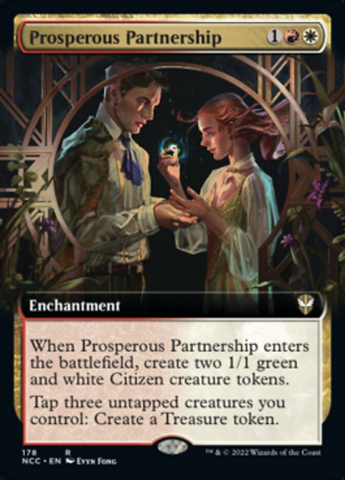 Prosperous Partnership (Extended Art) [Streets of New Capenna Commander] | RetroPlay Games