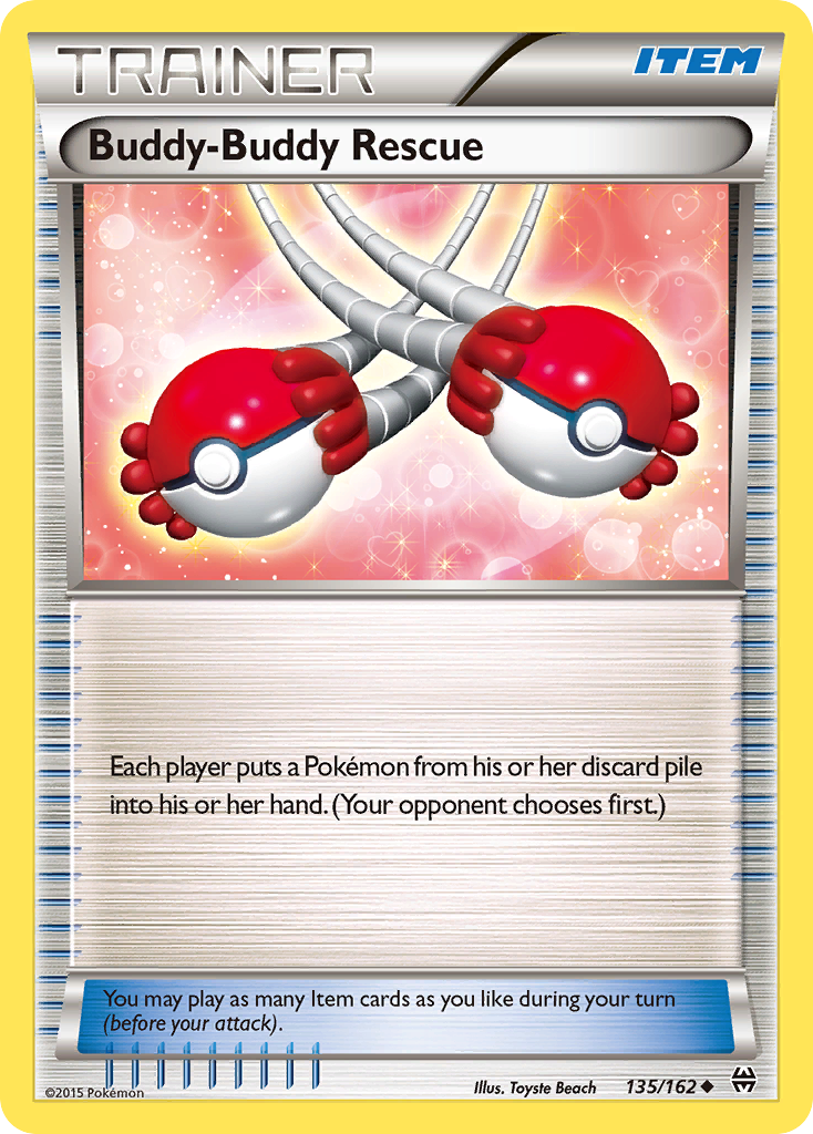 Buddy-Buddy Rescue (135/162) [XY: BREAKthrough] | RetroPlay Games