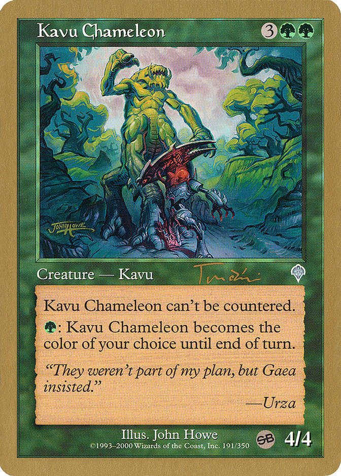 Kavu Chameleon (Jan Tomcani) (SB) [World Championship Decks 2001] | RetroPlay Games