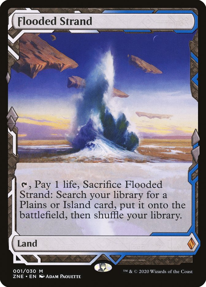 Flooded Strand [Zendikar Rising Expeditions] | RetroPlay Games