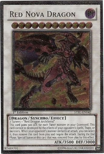 Red Nova Dragon [STBL-EN042] Ultimate Rare | RetroPlay Games