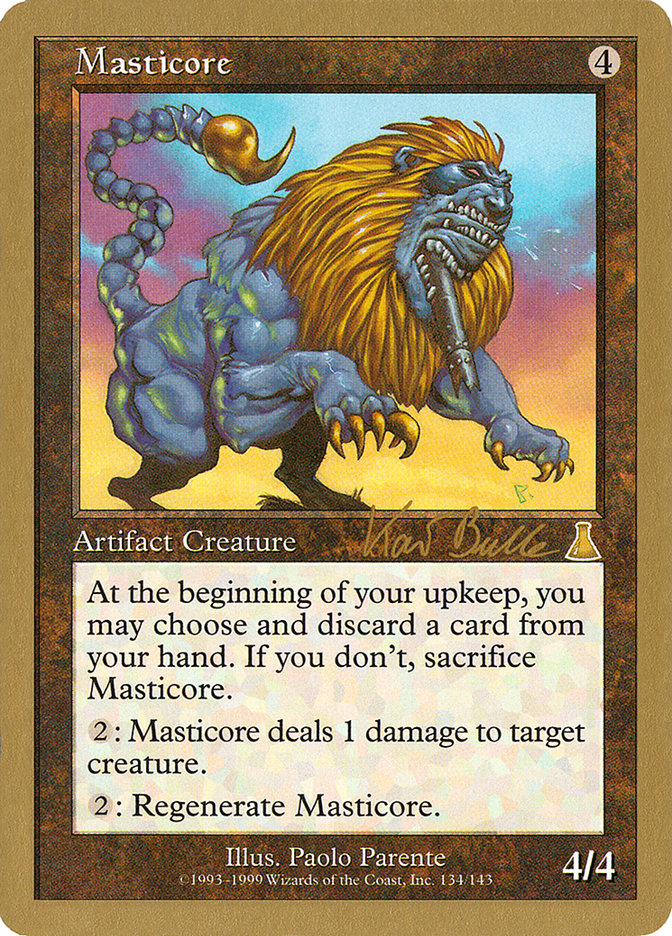 Masticore (Kai Budde) [World Championship Decks 1999] | RetroPlay Games