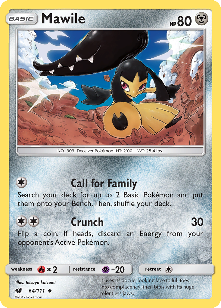 Mawile (64/111) [Sun & Moon: Crimson Invasion] | RetroPlay Games