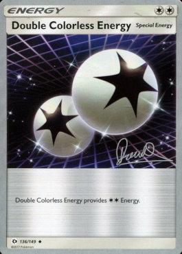 Double Colorless Energy (136/149) (Infinite Force - Diego Cassiraga) [World Championships 2017] | RetroPlay Games