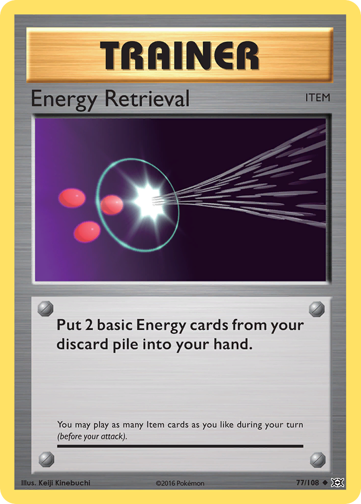 Energy Retrieval (77/108) [XY: Evolutions] | RetroPlay Games