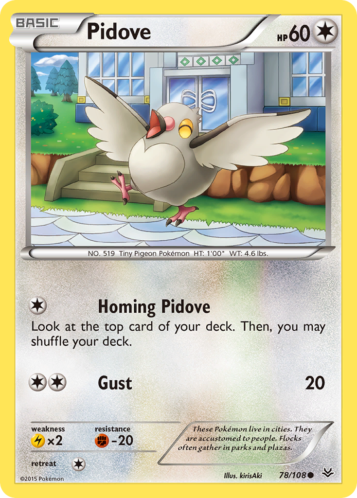 Pidove (78/108) [XY: Roaring Skies] | RetroPlay Games