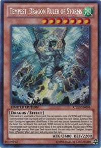 Tempest, Dragon Ruler of Storms [CT10-EN004] Secret Rare | RetroPlay Games