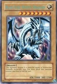 Blue-Eyes White Dragon (Blue) [DL09-EN001] Rare | RetroPlay Games