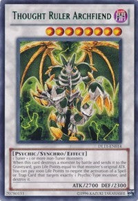 Thought Ruler Archfiend (Red) [DL11-EN014] Rare | RetroPlay Games