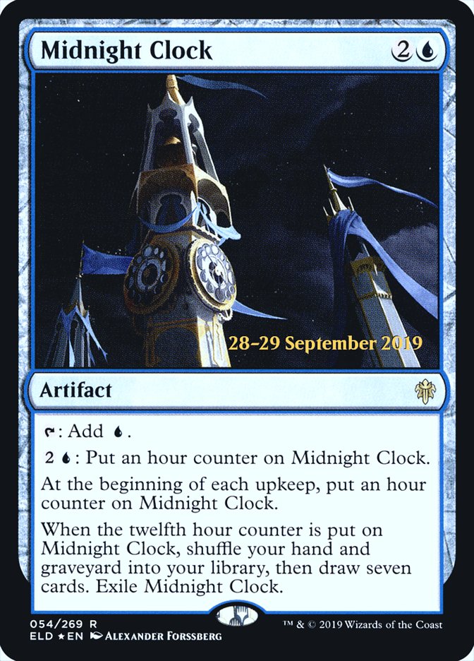 Midnight Clock  [Throne of Eldraine Prerelease Promos] | RetroPlay Games