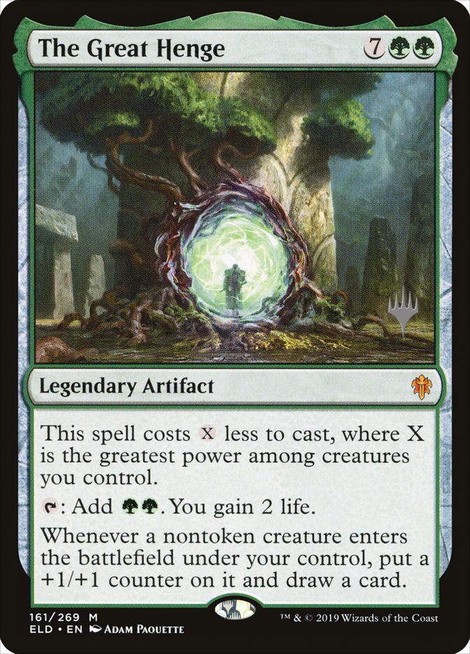 The Great Henge (Promo Pack) [Throne of Eldraine Promos] | RetroPlay Games