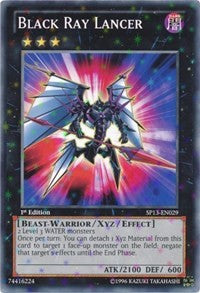 Black Ray Lancer [SP13-EN029] Starfoil Rare | RetroPlay Games