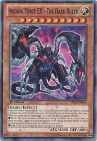 Arcana Force EX - The Dark Ruler [SP13-EN043] Starfoil Rare | RetroPlay Games