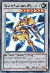 Seven Swords Warrior [SP13-EN048] Starfoil Rare | RetroPlay Games