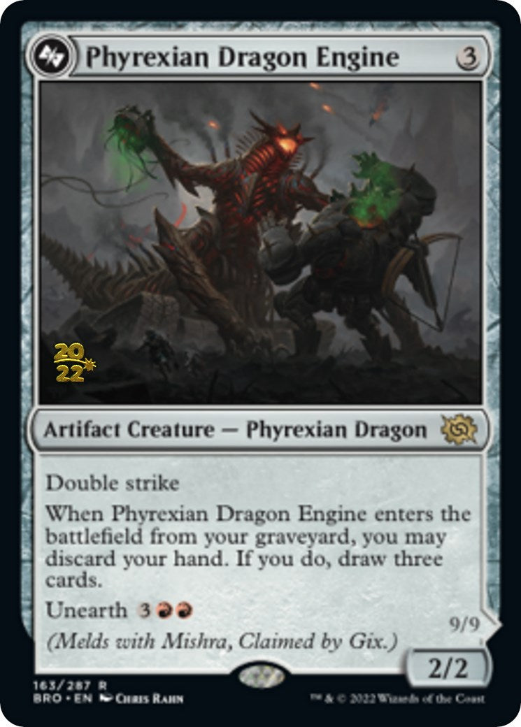 Phyrexian Dragon Engine [The Brothers' War: Prerelease Promos] | RetroPlay Games