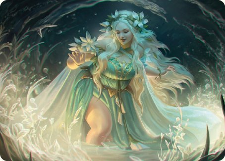 Goldberry, River-Daughter Art Card [The Lord of the Rings: Tales of Middle-earth Art Series] | RetroPlay Games