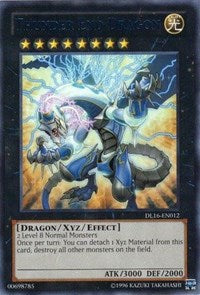Thunder End Dragon (Blue) [DL16-EN012] Rare | RetroPlay Games