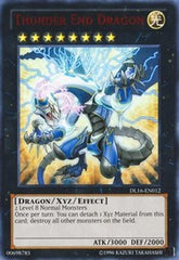 Thunder End Dragon (Red) [DL16-EN012] Rare | RetroPlay Games