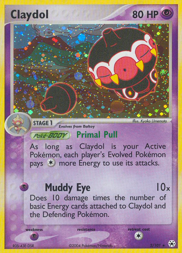 Claydol (2/101) [EX: Hidden Legends] | RetroPlay Games