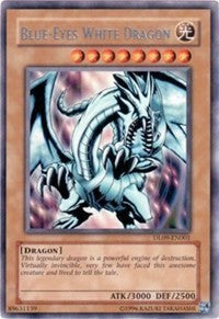 Blue-Eyes White Dragon (Silver) [DL09-EN001] Rare | RetroPlay Games