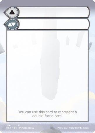 Helper Card (2/9) [Strixhaven: School of Mages Tokens] | RetroPlay Games