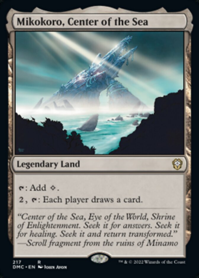 Mikokoro, Center of the Sea [Dominaria United Commander] | RetroPlay Games