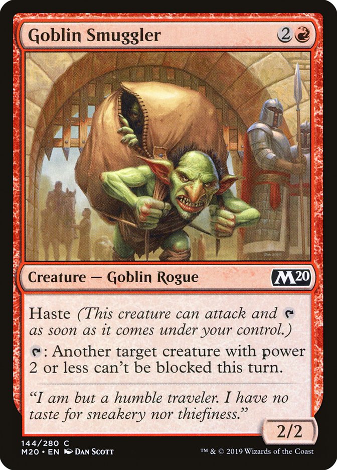 Goblin Smuggler [Core Set 2020] | RetroPlay Games