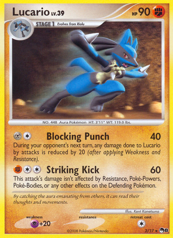 Lucario (2/17) [POP Series 8] | RetroPlay Games