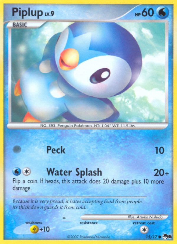 Piplup (15/17) [POP Series 6] | RetroPlay Games