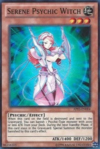 Serene Psychic Witch [AP03-EN004] Super Rare | RetroPlay Games