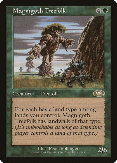 Magnigoth Treefolk [Planeshift] | RetroPlay Games