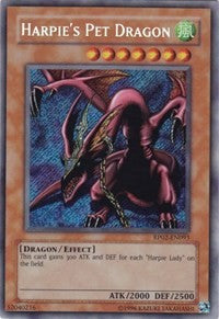 Harpie's Pet Dragon [RP02-EN093] Secret Rare | RetroPlay Games