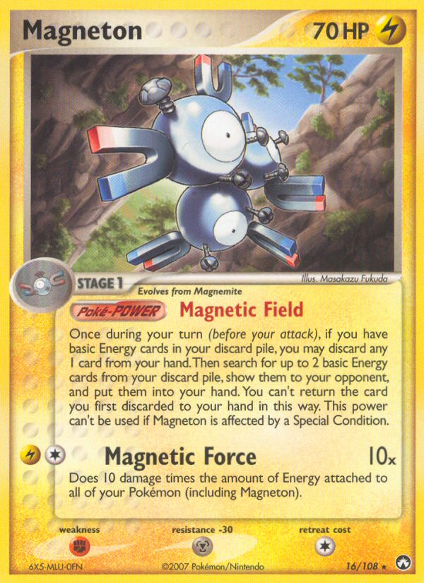 Magneton (16/108) [EX: Power Keepers] | RetroPlay Games