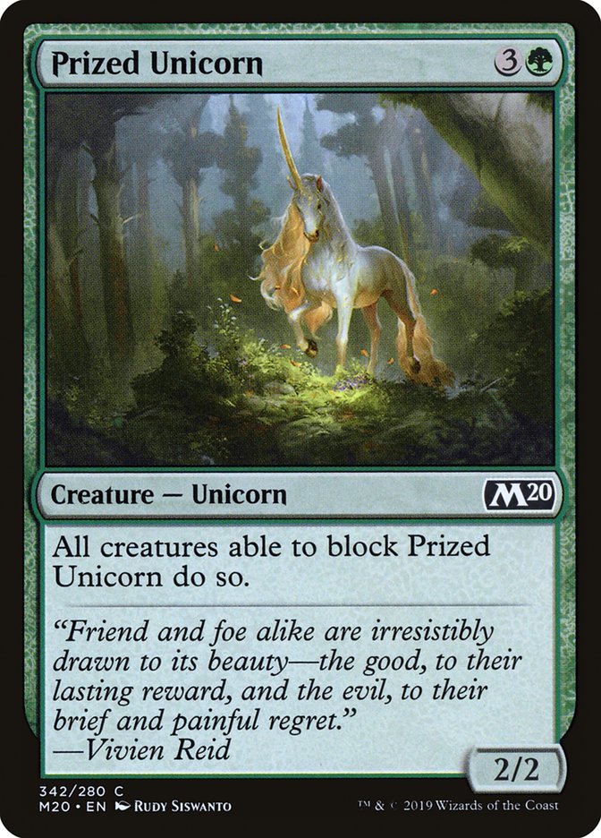 Prized Unicorn [Core Set 2020] | RetroPlay Games