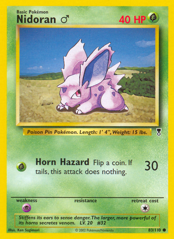 Nidoran (83/110) (Male) [Legendary Collection] | RetroPlay Games